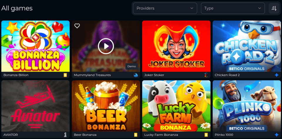 Betico Gambling enterprise